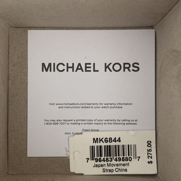 Michael Kors Mini Camille Watch - Gold. main image 5